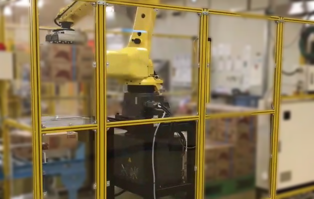 段ボールのパレタイズ作業自動化